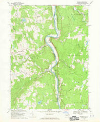 Damascus Pennsylvania Historical topographic map, 1:24000 scale, 7.5 X 7.5 Minute, Year 1968