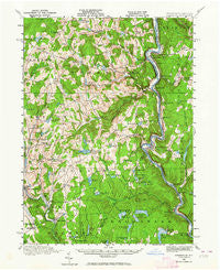 Damascus Pennsylvania Historical topographic map, 1:62500 scale, 15 X 15 Minute, Year 1920