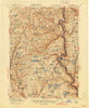 Damascus Pennsylvania Historical topographic map, 1:62500 scale, 15 X 15 Minute, Year 1923