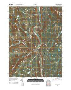 Damascus Pennsylvania Historical topographic map, 1:24000 scale, 7.5 X 7.5 Minute, Year 2010