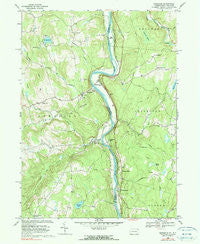 Damascus Pennsylvania Historical topographic map, 1:24000 scale, 7.5 X 7.5 Minute, Year 1968