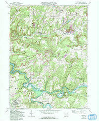 Dayton Pennsylvania Historical topographic map, 1:24000 scale, 7.5 X 7.5 Minute, Year 1968