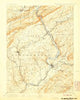 Delaware Water Gap Pennsylvania Historical topographic map, 1:62500 scale, 15 X 15 Minute, Year 1893