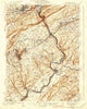 Delaware Water Gap Pennsylvania Historical topographic map, 1:62500 scale, 15 X 15 Minute, Year 1942