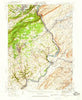 Delaware Water Gap Pennsylvania Historical topographic map, 1:62500 scale, 15 X 15 Minute, Year 1936