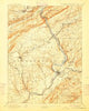 Delaware Watergap Pennsylvania Historical topographic map, 1:62500 scale, 15 X 15 Minute, Year 1893
