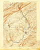 Delaware Watergap Pennsylvania Historical topographic map, 1:62500 scale, 15 X 15 Minute, Year 1893