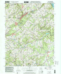 Delta Pennsylvania Historical topographic map, 1:24000 scale, 7.5 X 7.5 Minute, Year 1999