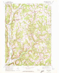 Dempseytown Pennsylvania Historical topographic map, 1:24000 scale, 7.5 X 7.5 Minute, Year 1967