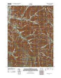 Derrick City Pennsylvania Historical topographic map, 1:24000 scale, 7.5 X 7.5 Minute, Year 2010