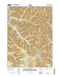 Derrick City Pennsylvania Current topographic map, 1:24000 scale, 7.5 X 7.5 Minute, Year 2016