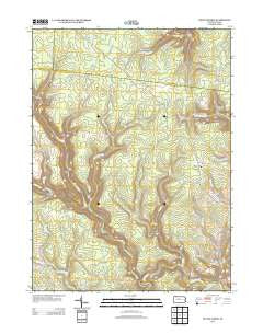 Devils Elbow Pennsylvania Historical topographic map, 1:24000 scale, 7.5 X 7.5 Minute, Year 2013