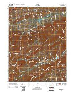 Dickinson Pennsylvania Historical topographic map, 1:24000 scale, 7.5 X 7.5 Minute, Year 2010