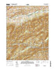 Dickinson Pennsylvania Current topographic map, 1:24000 scale, 7.5 X 7.5 Minute, Year 2016