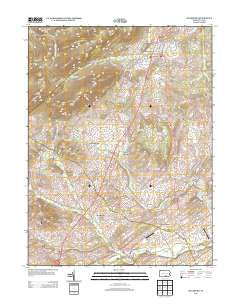 Dillsburg Pennsylvania Historical topographic map, 1:24000 scale, 7.5 X 7.5 Minute, Year 2013