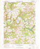 Distant Pennsylvania Historical topographic map, 1:24000 scale, 7.5 X 7.5 Minute, Year 1969
