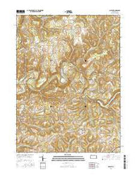Distant Pennsylvania Current topographic map, 1:24000 scale, 7.5 X 7.5 Minute, Year 2016
