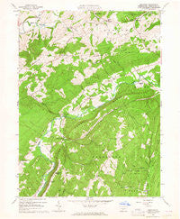 Donation Pennsylvania Historical topographic map, 1:24000 scale, 7.5 X 7.5 Minute, Year 1963