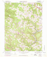 Donegal Pennsylvania Historical topographic map, 1:24000 scale, 7.5 X 7.5 Minute, Year 1967