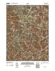 Donegal Pennsylvania Historical topographic map, 1:24000 scale, 7.5 X 7.5 Minute, Year 2010