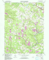 Donegal Pennsylvania Historical topographic map, 1:24000 scale, 7.5 X 7.5 Minute, Year 1967