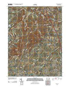 Dover Pennsylvania Historical topographic map, 1:24000 scale, 7.5 X 7.5 Minute, Year 2010