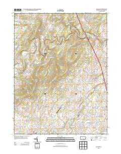 Dover Pennsylvania Historical topographic map, 1:24000 scale, 7.5 X 7.5 Minute, Year 2013
