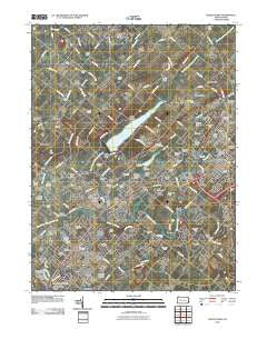 Doylestown Pennsylvania Historical topographic map, 1:24000 scale, 7.5 X 7.5 Minute, Year 2010