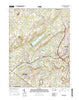 Doylestown Pennsylvania Current topographic map, 1:24000 scale, 7.5 X 7.5 Minute, Year 2016