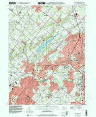 Doylestown Pennsylvania Historical topographic map, 1:24000 scale, 7.5 X 7.5 Minute, Year 1999