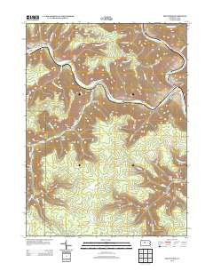 Driftwood Pennsylvania Historical topographic map, 1:24000 scale, 7.5 X 7.5 Minute, Year 2013