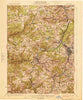 Du Bois Pennsylvania Historical topographic map, 1:62500 scale, 15 X 15 Minute, Year 1924