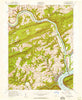 Duncannon Pennsylvania Historical topographic map, 1:24000 scale, 7.5 X 7.5 Minute, Year 1952