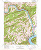 Duncannon Pennsylvania Historical topographic map, 1:24000 scale, 7.5 X 7.5 Minute, Year 1952