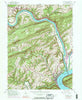 Duncannon Pennsylvania Historical topographic map, 1:24000 scale, 7.5 X 7.5 Minute, Year 1952
