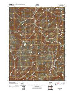 Dushore Pennsylvania Historical topographic map, 1:24000 scale, 7.5 X 7.5 Minute, Year 2010