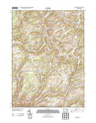 Dushore Pennsylvania Historical topographic map, 1:24000 scale, 7.5 X 7.5 Minute, Year 2013