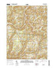 Dushore Pennsylvania Current topographic map, 1:24000 scale, 7.5 X 7.5 Minute, Year 2016