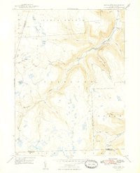 Dutch Mtn. Pennsylvania Historical topographic map, 1:24000 scale, 7.5 X 7.5 Minute, Year 1948