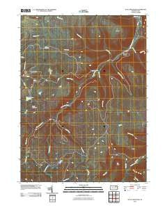 Dutch Mountain Pennsylvania Historical topographic map, 1:24000 scale, 7.5 X 7.5 Minute, Year 2010
