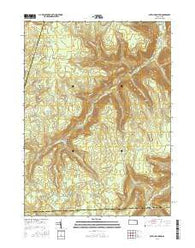 Dutch Mountain Pennsylvania Current topographic map, 1:24000 scale, 7.5 X 7.5 Minute, Year 2016