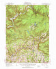 Eagles Mere Pennsylvania Historical topographic map, 1:62500 scale, 15 X 15 Minute, Year 1953