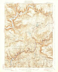 Eagles Mere Pennsylvania Historical topographic map, 1:62500 scale, 15 X 15 Minute, Year 1932