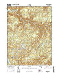 Eagles Mere Pennsylvania Current topographic map, 1:24000 scale, 7.5 X 7.5 Minute, Year 2016