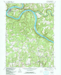 East Brady Pennsylvania Historical topographic map, 1:24000 scale, 7.5 X 7.5 Minute, Year 1993