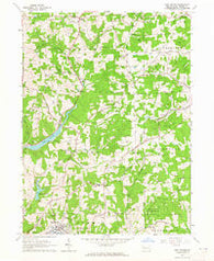 East Butler Pennsylvania Historical topographic map, 1:24000 scale, 7.5 X 7.5 Minute, Year 1964