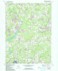 East Butler Pennsylvania Historical topographic map, 1:24000 scale, 7.5 X 7.5 Minute, Year 1964