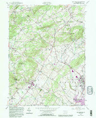East Greenville Pennsylvania Historical topographic map, 1:24000 scale, 7.5 X 7.5 Minute, Year 1992