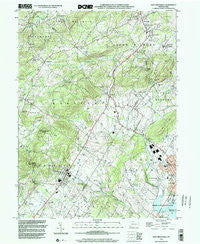 East Greenville Pennsylvania Historical topographic map, 1:24000 scale, 7.5 X 7.5 Minute, Year 1999