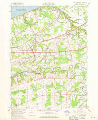 East Springfield Pennsylvania Historical topographic map, 1:24000 scale, 7.5 X 7.5 Minute, Year 1959